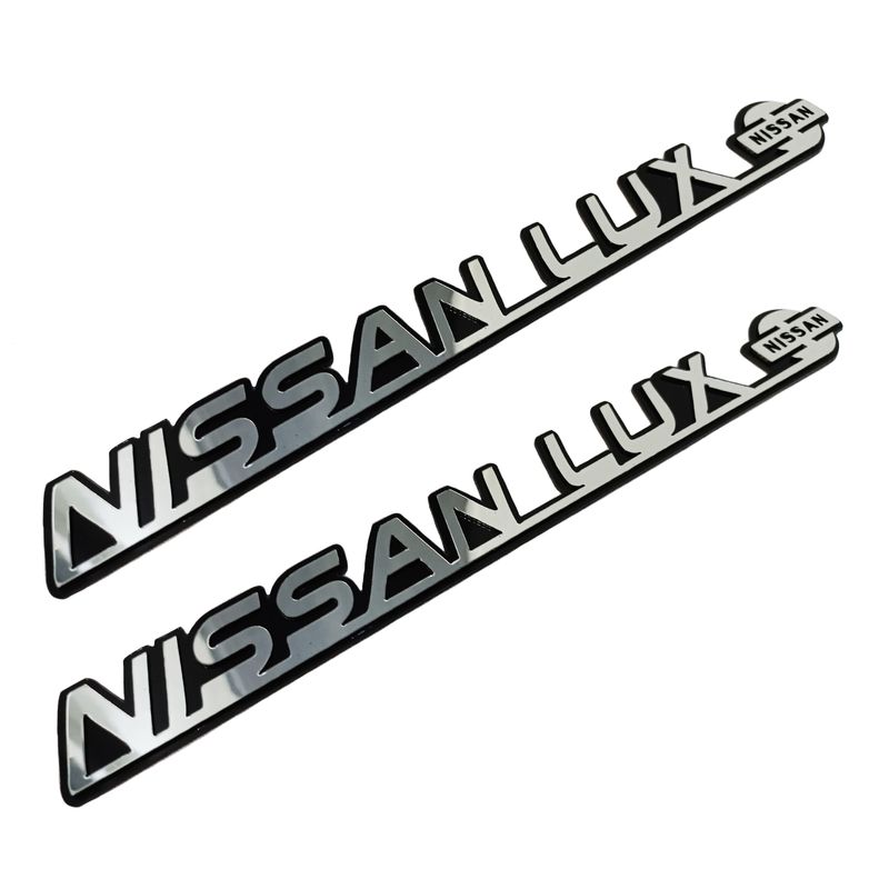آرم گلگیر خودرو مدل لوکس کد nislox01 مناسب برای نیسان زامیاد بسته دو عددی